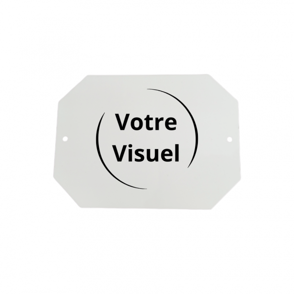 Plaque Octogone MDF personnalisable Plaque Octogone MDF personnalisable