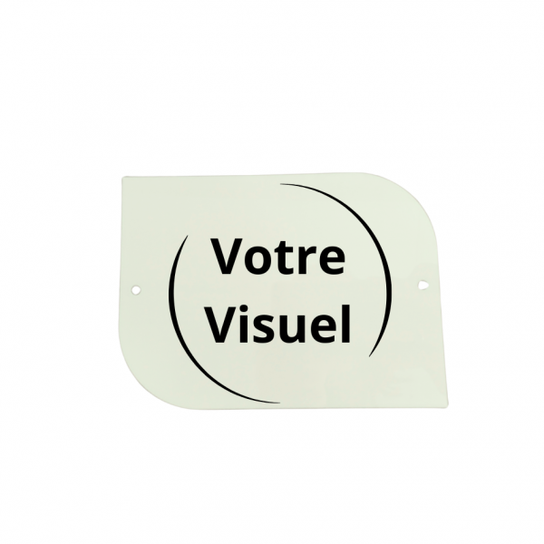 Plaque feuille personnalisable