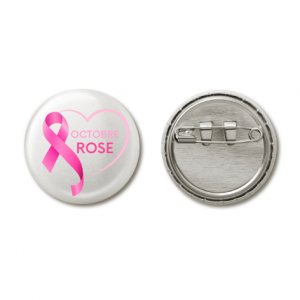 Badge Octobre rose 1