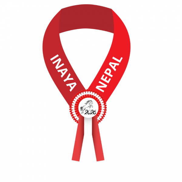 NEPAL Collier Cheval + flot