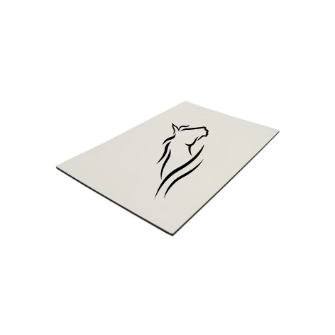 8 Plaque Rectangle MDF 29 x 40 cm