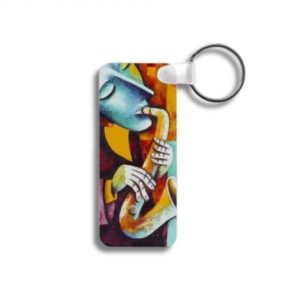 Porte clef MDF rectangle